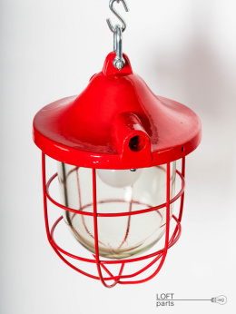 red loft lamp