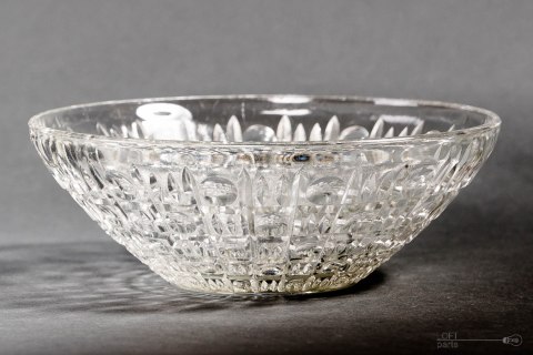 old glass bowl