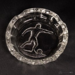ashtray football player glassworks hortensja