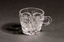 vintage glass cup