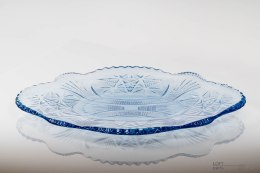 Blue Glass Plate