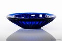 glass cobalt ashtray