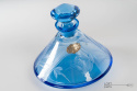 polished blue bottle