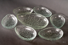 herring plates igloo glassworks ząbkowice