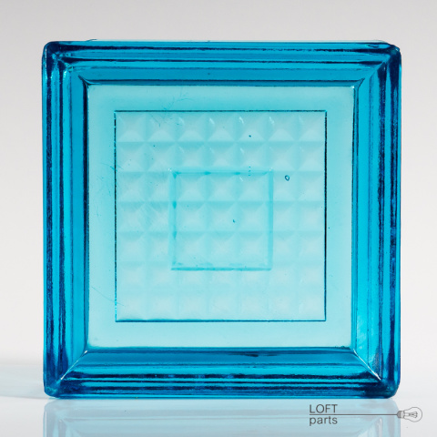 turquoise glas block