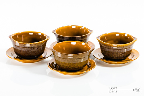 A set of soup bowls  Mirostowice