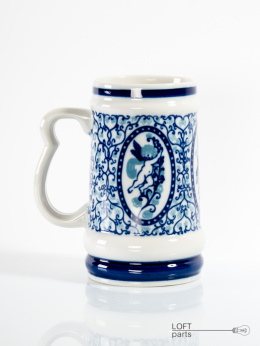 Mug with cupid porcelain Bogucice
