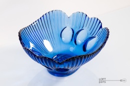 glass cobalt bowl