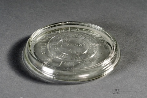Jar lid Glassworks Lusatia Pieńsk