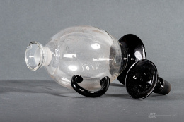 pre-war Holmegaard Glasværk decanter