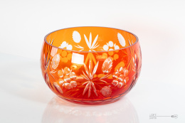 Orange Crystal Bowl hortensja