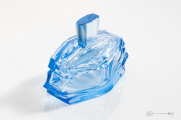 Blue Glass Container