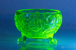 Art Deco Uranium Glass