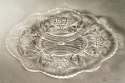 oval glass platter