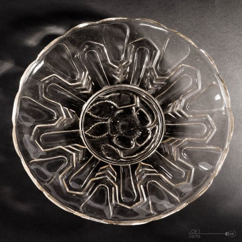 Glass platter Glass platter